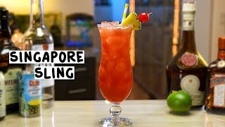 Singapore Sling  Tipsy Bartender [upl. by Aihsenod]