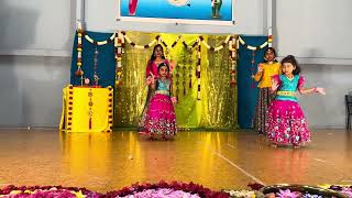 Diwali Kids dance performanceGopikammaButtabommaSaranga Dariya [upl. by Lester]