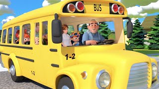 Wheels on the Bus  cocomelon nursery rhymes amp kids song [upl. by Tabib]