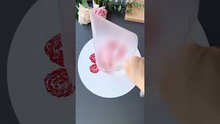 Easy rose painting 😻🎨🤩 art artandcraft painting shorts [upl. by Aiynot]