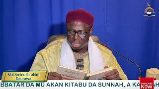 Jamiu Mutun AtTauhid Wal Akidah 29  Sheikh Aminu Ibrahim Daurawa [upl. by Latsyek]