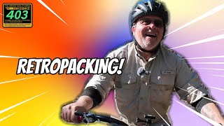 RETROPACKING Bikeovernight on a 30 Year Old MTB [upl. by Duck]