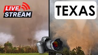 LIVE TEXAS CHASE North Texas Brazos Valley Tornadoes 42824 A [upl. by Winikka901]