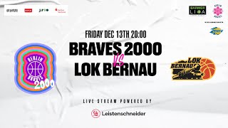 Berlin Braves 2000 vs LOK Bernau GW11  BARMER 2 Basketball Bundesliga ProB Nord [upl. by Novad]