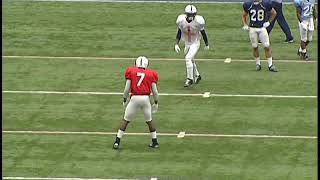 PSU Football 1 on 1s Fall 2011 [upl. by Shurwood664]