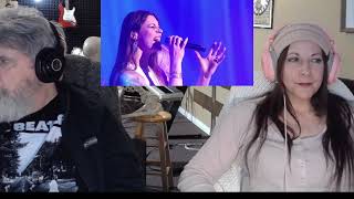 Floor Jansen amp Marko Hietala  Ave Maria  Raskasta Joulua 2019  Our Reaction Suesueandthewolfman [upl. by Rebecca]