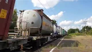 Eisenbahn in HD  Bahnhof Friedrichsfeld NRW  Railway in HD [upl. by Caralie434]