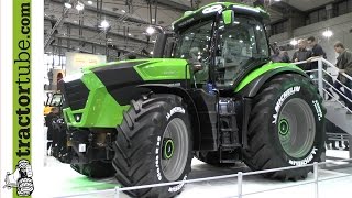 Agritechnica 2013 DeutzFahr stellt die Serie 9 und 11 auf der Messe vor [upl. by Lrad]