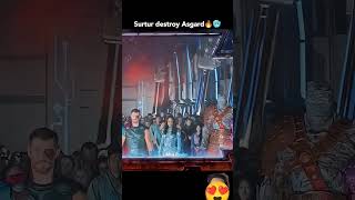 Surtur destroy Asgard shorts marvel ytshorts viral [upl. by Carnahan363]