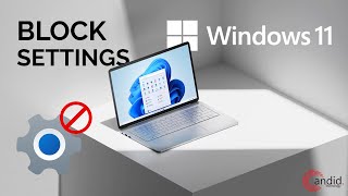 How to block settings app in Windows 11 [upl. by Meek]