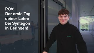 Job Insights  POV Der erste Tag deiner Lehre bei Syntegon in Beringen [upl. by Dee Dee]