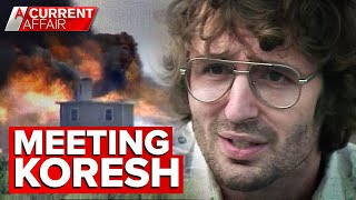 Rare interview with David Koresh inside Waco compound  A Current Affair [upl. by Yeroc]