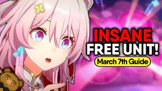 HOW IS SHE FREE March 7th Hunt Guide  Relics Best Build Teams [upl. by Assirral]