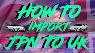 How to import a car from JAPAN to UK ZERVTEK [upl. by Ela118]