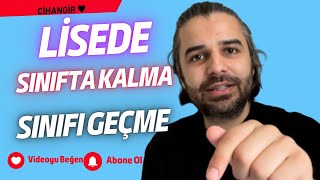 LİSEDE SINIFI GEÇME VE SINIFTA KALMA KOŞULLARI KISA VE NET [upl. by Sadoff]