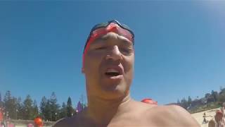 Coogee Island Challenge Swim Nov 2017 [upl. by Ylrebma]