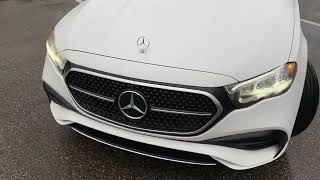 2024 Mercedes Benz E Class W214 Traditional Hood Star Heres what I discovered after installing one [upl. by Natsirhc72]