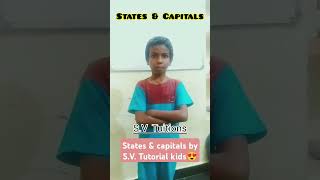 svtutorials statesampcapitalsbykidseducation friendlytutorials [upl. by Animrelliug767]