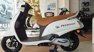 Suzuki Access 125 special Edition access bs6 white full review new tranding [upl. by Lynus1]