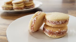 How to Make Alfajores  Alfajores de Maicena Recipe [upl. by Earesed358]