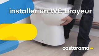 Installer un WC broyeur Castorama [upl. by Kimberli]