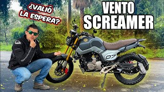 SCREAMER motocicleta NUEVA de Vento  ¿Valió la pena quotDiseñando mi Ventoquot JohnRides Review [upl. by Yeltrab824]