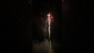 Custom Compound Firework Cake shorts fireworks pyro [upl. by Aihsemot]