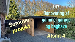 DIY Renovering af Garage 4 del 🪚🔨🧰 quotGaragen er endelig færdig indvendigquot [upl. by Ttergram]