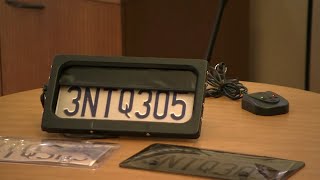 SF cracks down on illegal license plate to combat sideshows traffic camera evasions [upl. by Rise]