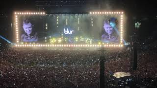 Blur  The Universal live at Wembley [upl. by Macomber]