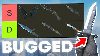 The Ultimate CS2 Knife Animation Tier List [upl. by Elyssa]