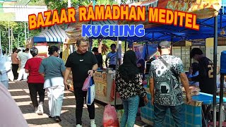 Minggu terakhir di Bazaar Ramadhan Meditel tetap dikunjungi ramai pengunjung [upl. by Zetrom]