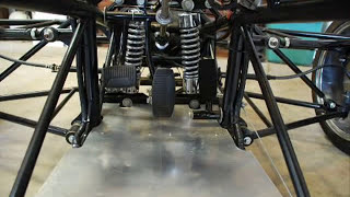 Raptor Reverse Trike  Frame construction [upl. by Eirollam]