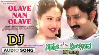 OLAVE NAN OLAVE DJ SONG KANNADA SONG Asdjmusicteradal [upl. by Hartfield746]