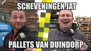 Straatvraag Scheveningen jat pallets van Duindorp [upl. by Allebasi20]