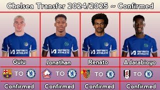 Chelsea Transfer 2024  Confirmed amp Rumours With Renato amp Anselmino  Update 8 July 2024 [upl. by Sal744]