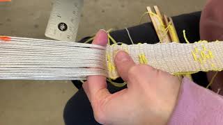 Backstrap Weaving Supplemental Letters [upl. by Coralyn]