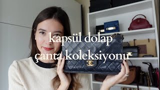 Kapsül Dolap Çanta Koleksiyonum 👜 [upl. by Llireva458]