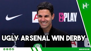 I LOVE WINNING UGLY  Mikel Arteta  Spurs 01 Arsenal [upl. by Fiona754]