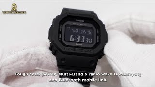 UNBOXING GSHOCK BLUETOOTH CONNECTED TOUGH SOLAR GWB5600BC1B [upl. by Anhpad612]