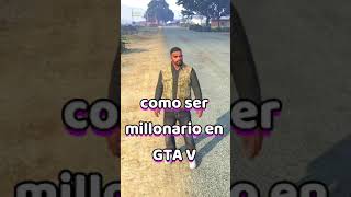 Como ser MILLONARIO en GTA V modo HISTORIA  🤯🤑 [upl. by Eyma]