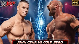 WWE Gold Berg vs John Cena in WWE 2k24 Gameplay [upl. by Aridnere]