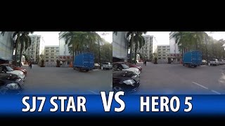 SJ7 Star vs Gopro Hero 5  Video Comparison  WHO WINS [upl. by Plunkett]