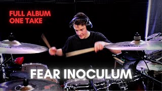 Fear Inoculum  TOOL Full Album Drum Cover in One Take [upl. by Imojean]