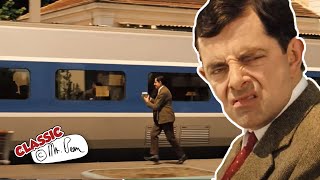 Mr Bean Misses His Train and Loses His Suitcase  Mr Beans Holiday  Classic Mr Bean [upl. by Shelby]