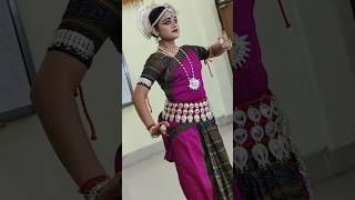 odissiclassicaldance 👌👌odissi dance stepsodissi dance competition performance odissi odissidance [upl. by Lantha]