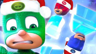 PJ Masks Super Pigiamini ❄️ Episodi Doppi Il Piano Ghiacciato Di Geco  ❄️ Cartoni Animati [upl. by Gretna]