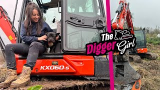 REVIEW Does the Kubota KX0605 Pass The Digger Girl Test [upl. by Engvall]