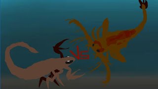 Brontoscorpio VS Megalograptus [upl. by Hedwiga]