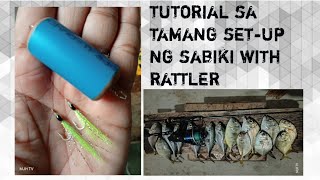 SABIKI WITH RATTLER SETUP TUTORIAL [upl. by Atinob]